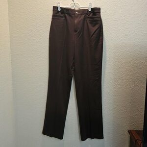 Christopher & Banks Women's Size 14L Classic Fit Trouser Leg Pants Elastic Waist